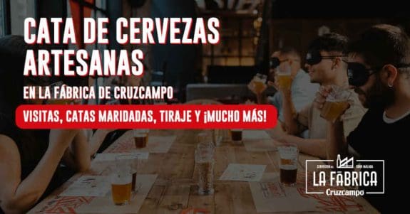 CATA CERVEZAS ARTESANAS FABRICA CRUZCAMPO MALAGA Catas de cervezas artesanas en La FÁBRICA CRUZCAMPO Málaga