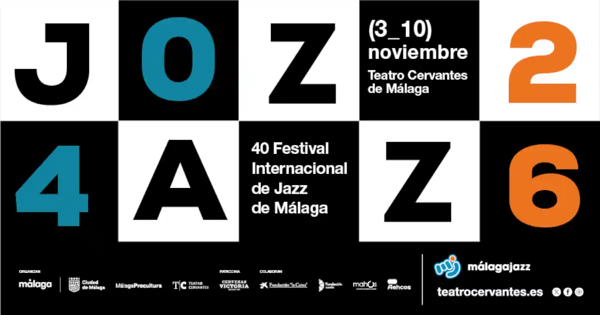 PROGRAMA 40 FESTIVAL JAZZ MALAGA 2026 PROGRAMA 40 FESTIVAL JAZZ MALAGA 2026