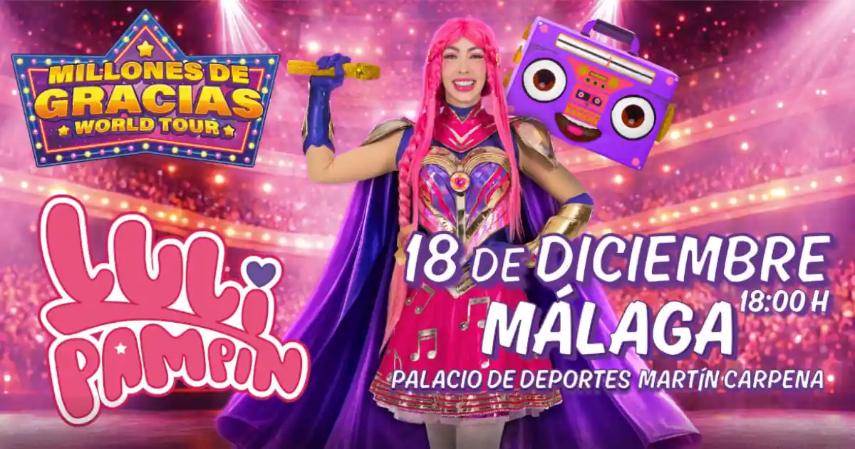 entradas Luli Pampín en malaga diciembre 2026 entradas Luli Pampín en malaga diciembre 2026
