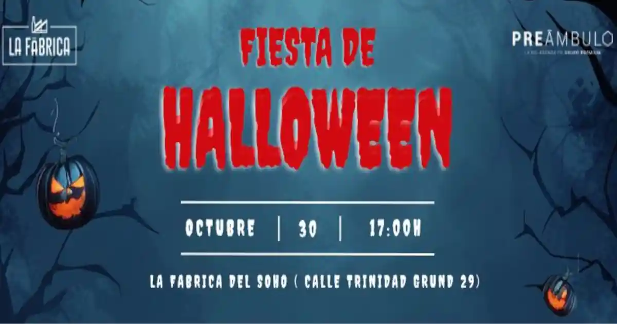 fiesta halloween la fabrica