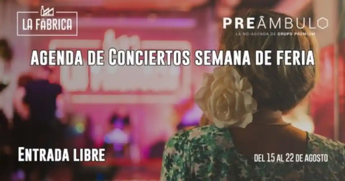 conciertos feria malaga fabrica cruzcampo 2026