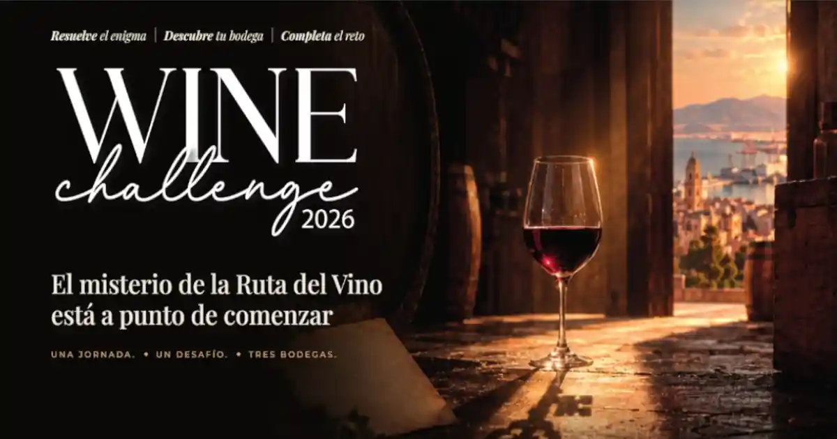 Wine Challenge Málaga 2026. Escape room enológico por el Día Mundial del Enoturismo